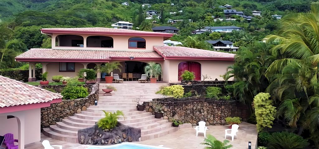 Villa MARAMA sur résidence Bel Air Moorea