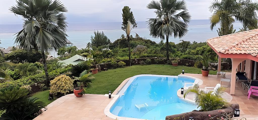 Villa MARAMA sur résidence Bel Air Moorea